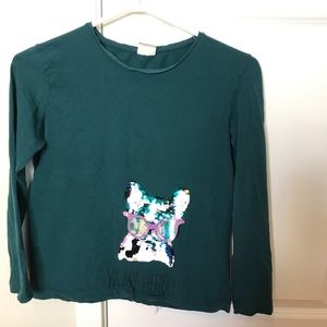 Girls  Green Zara T-shirt